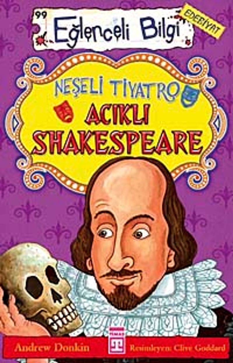Neşeli Tiyatro Acıklı Shakespeare kitap kapağı