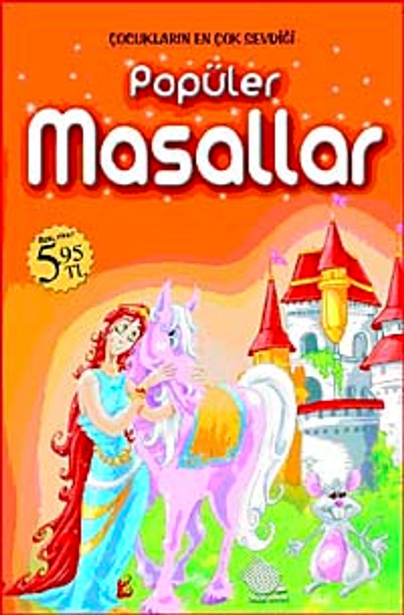 Popüler Masallar - Ciltli kitap kapağı