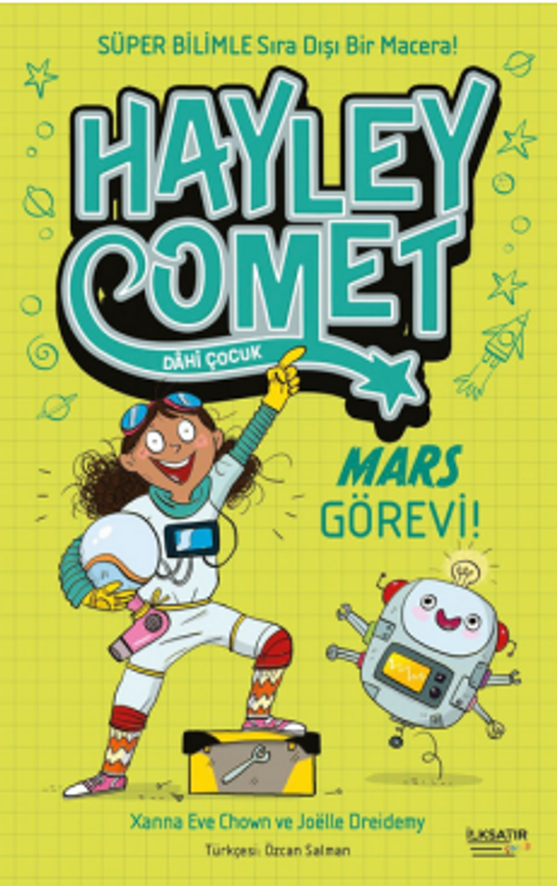 Hayley Comet: Mars Görevi kitap kapağı