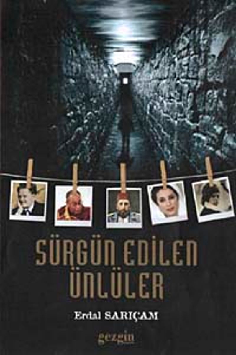 Sürgün Edilen Ünlüler kitap kapağı