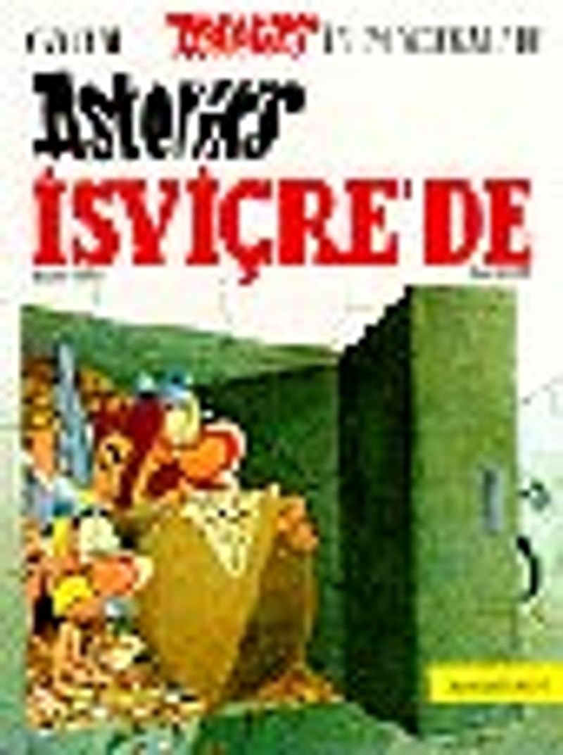 Asteriks İsviçrede / 5 kitap kapağı