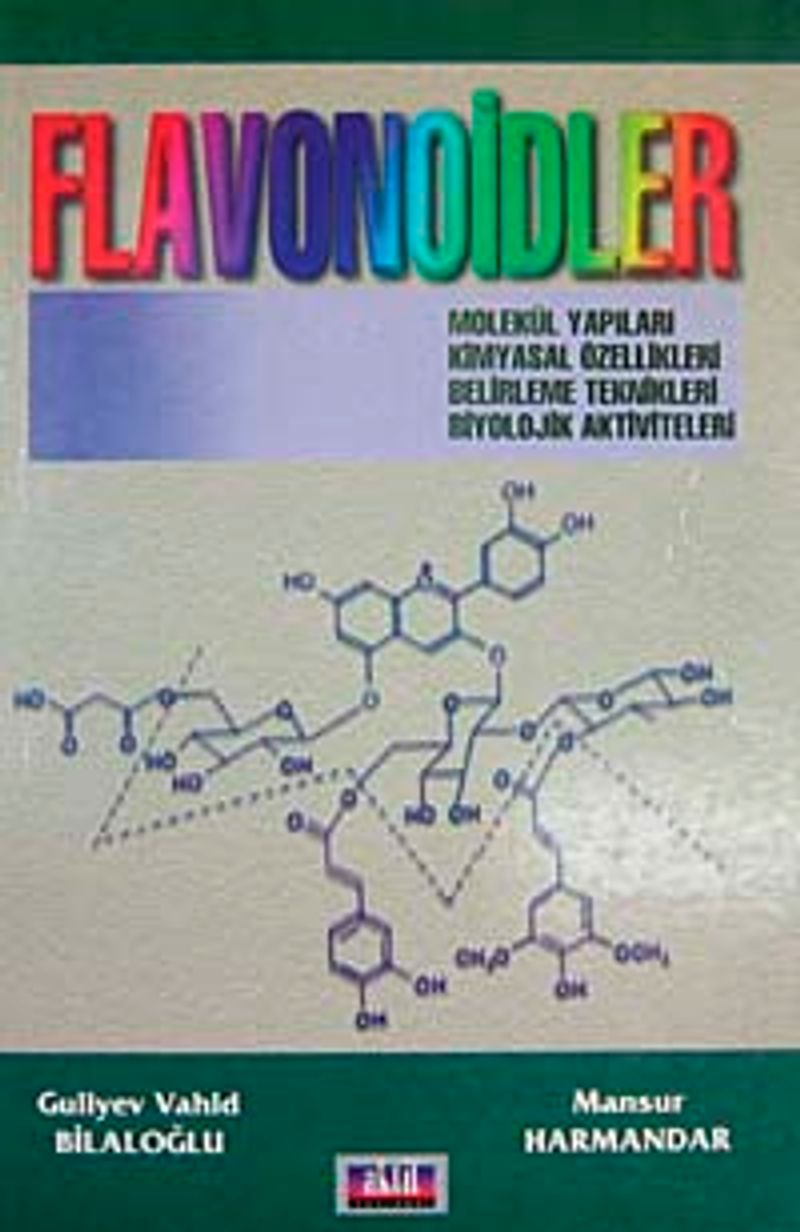 Flavonoidler kitap kapağı