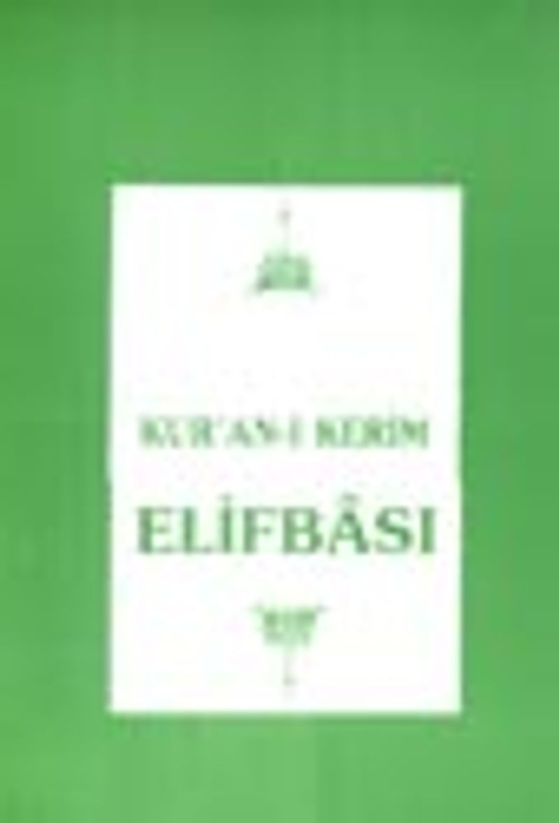 Kur'an-ı Kerim Elifbâsı kitap kapağı