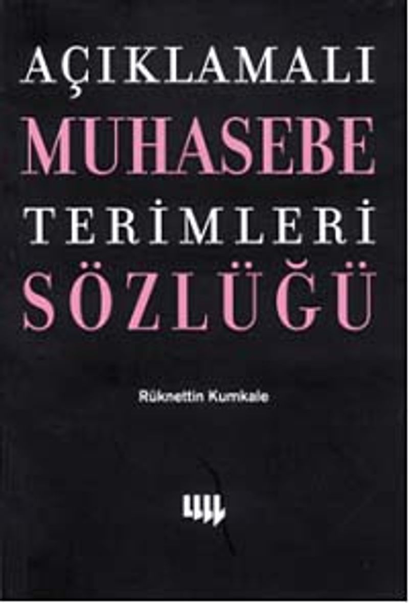 Açıklamalı Muhasebe Terimleri Sözlüğü kitap kapağı