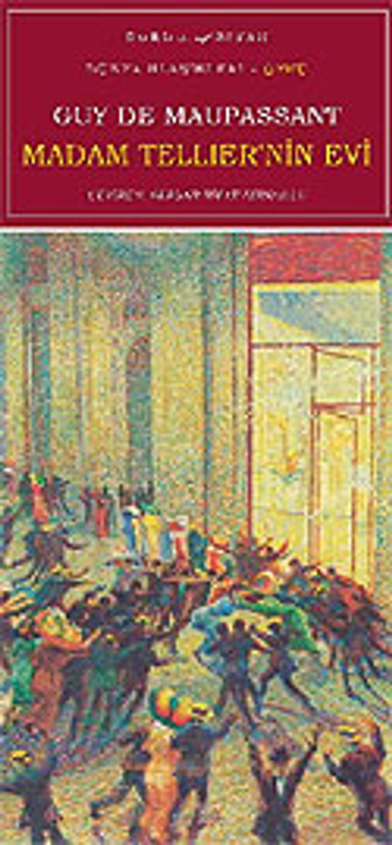 Madam Tellier'nin Evi kitap kapağı