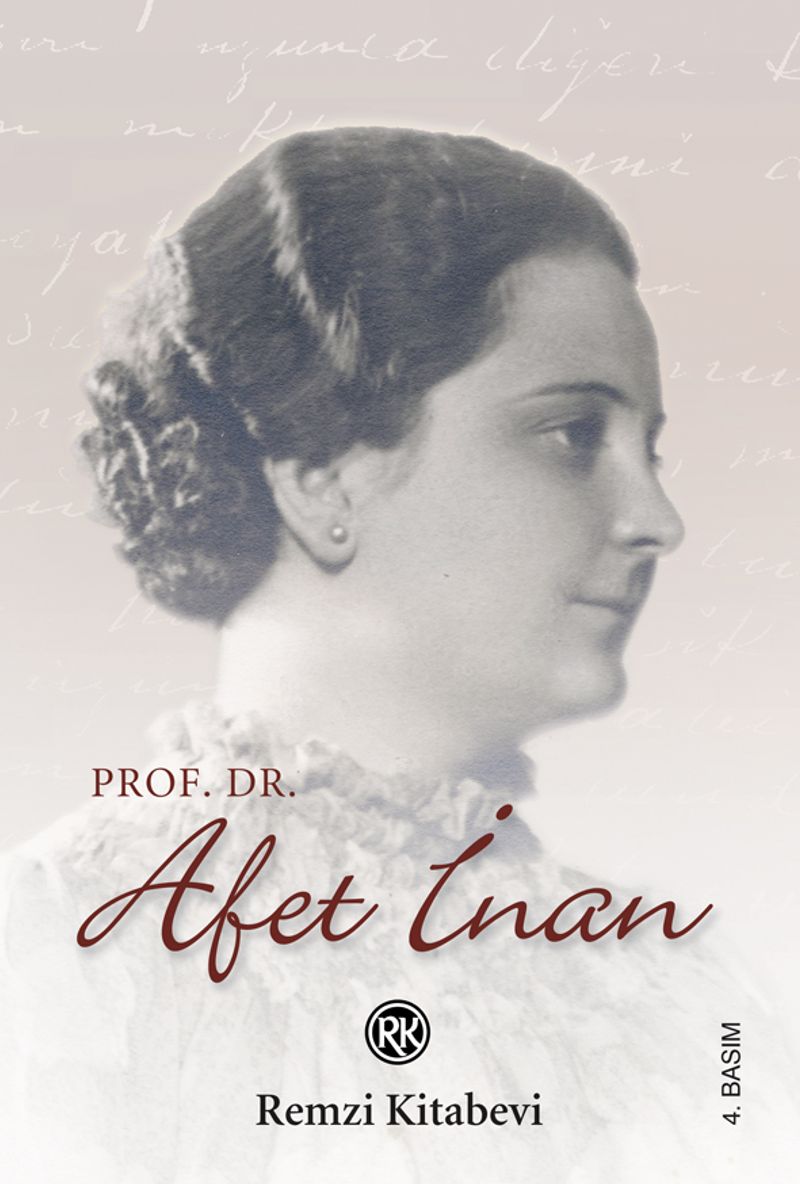 Prof. Dr. Afet İnan kitap kapağı