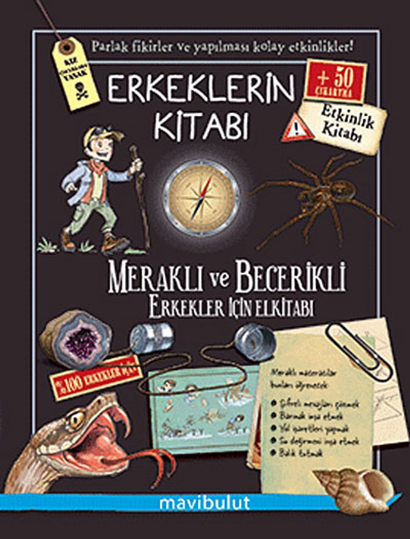 Erkeklerin Kitabı Meraklı ve Becerikli Erkekler İçin Elkitabı kitap kapağı