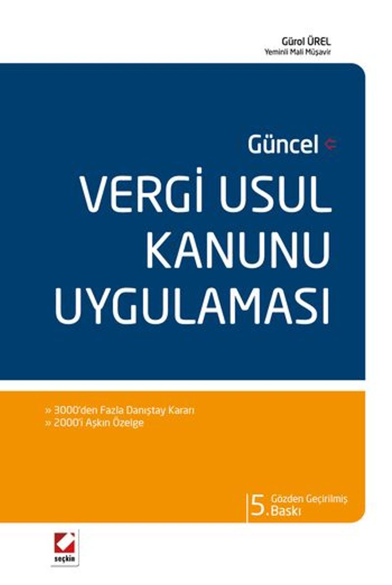 Güncel Vergi Usul Kanunu Uygulaması kitap kapağı
