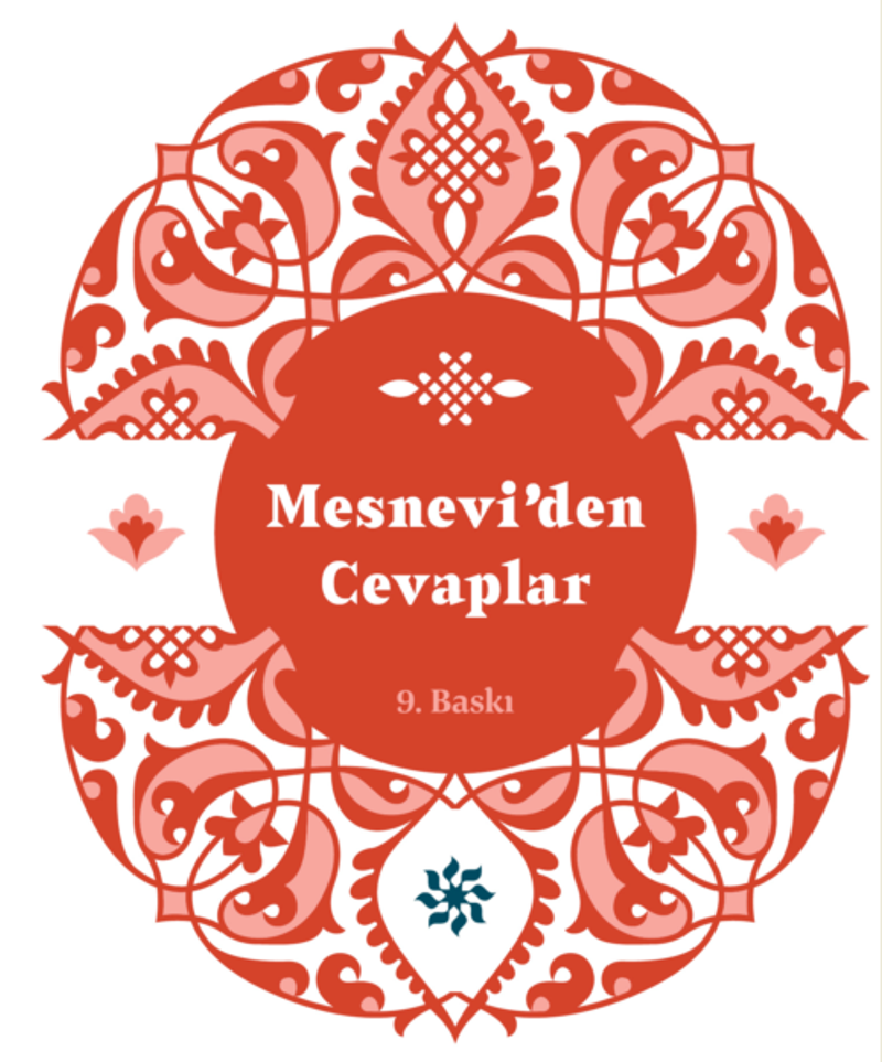 Mesnevi'den Cevaplar (Bez Ciltli Turuncu Kapak) kitap kapağı