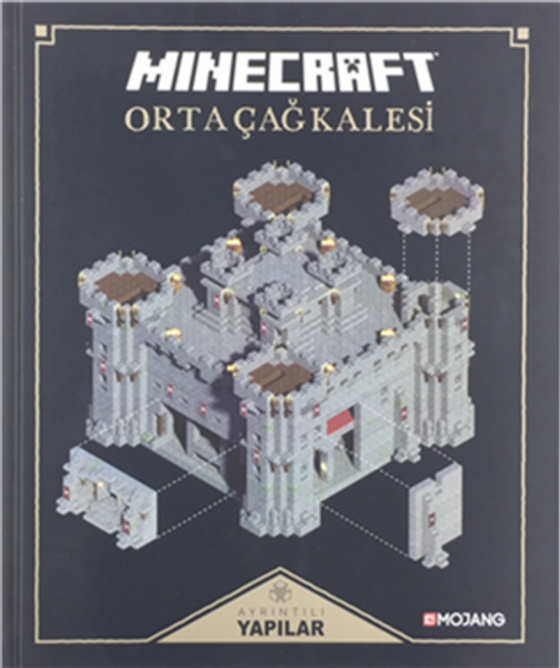 Minecraft Orta Çağ Kalesi kitap kapağı