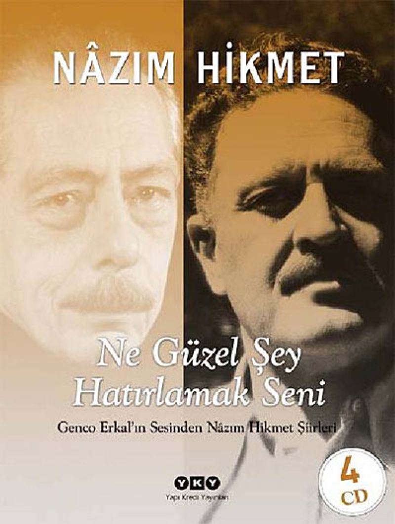 Ne Güzel Şey Hatırlamak Seni (Kitap+4 Cd) Genco Erkal'ın Sesinden Nazım Hikmet Şiirleri kitap kapağı