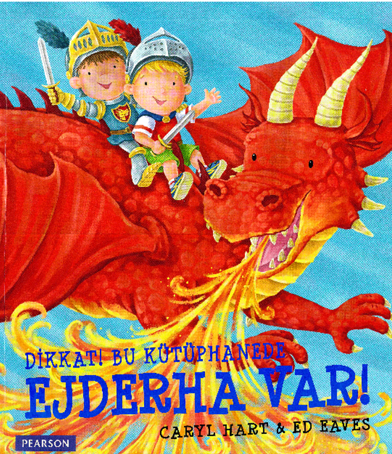 Dikkat! Bu Kütüphanede Ejderha Var! kitap kapağı