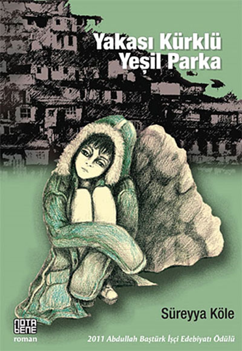 Yakası Kürklü Yeşil Parka kitap kapağı