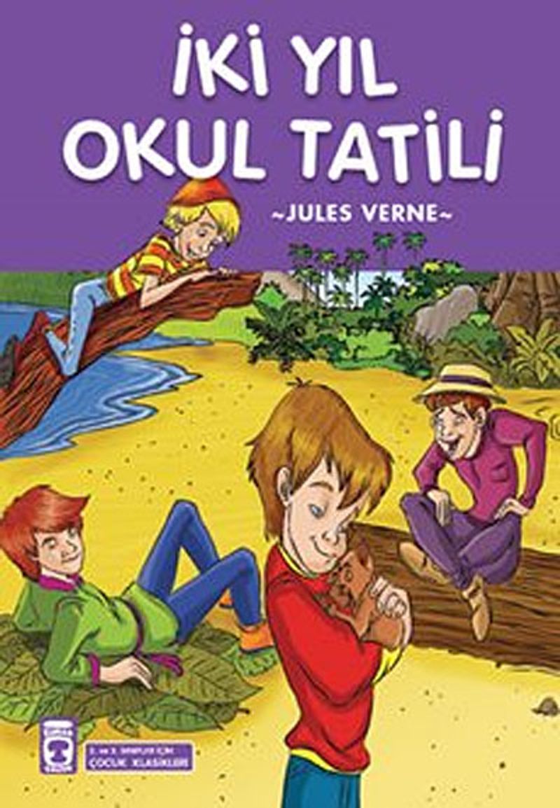 İki Yıl Okul Tatil / Çocuk Klasikleri kitap kapağı