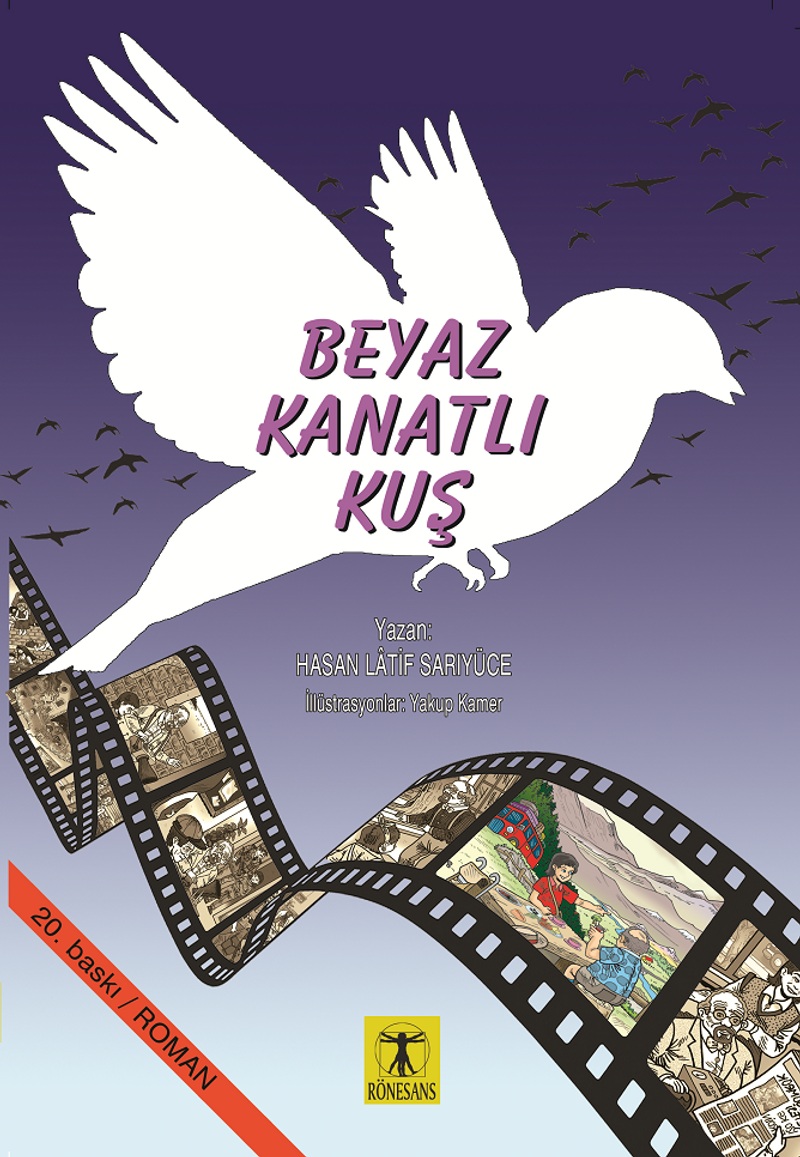 Beyaz kanatlı Kuş kitap kapağı