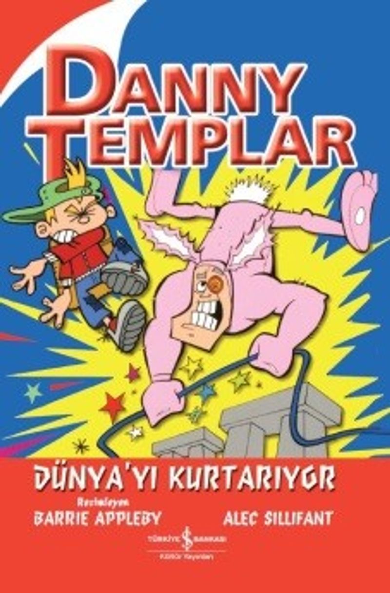 Danny Templar Dünya'yı Kurtarıyor kitap kapağı