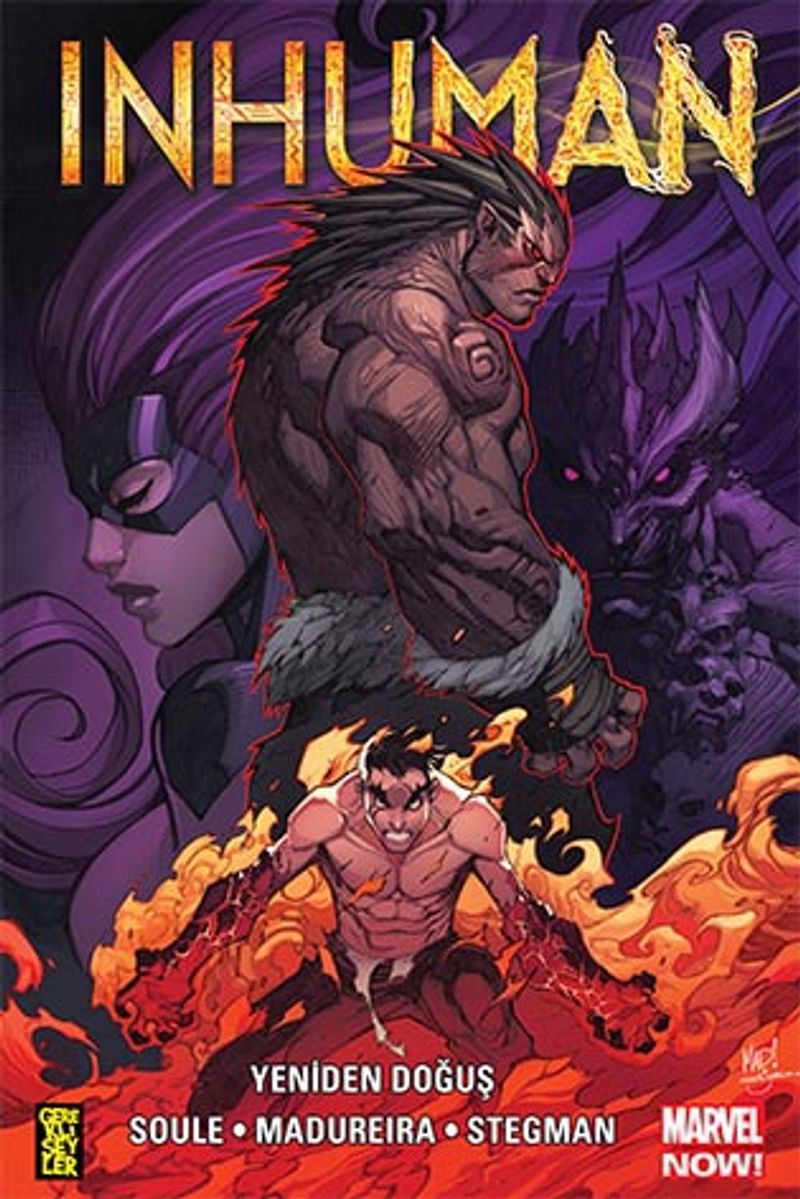 Inhuman / Yeniden Doğuş kitap kapağı