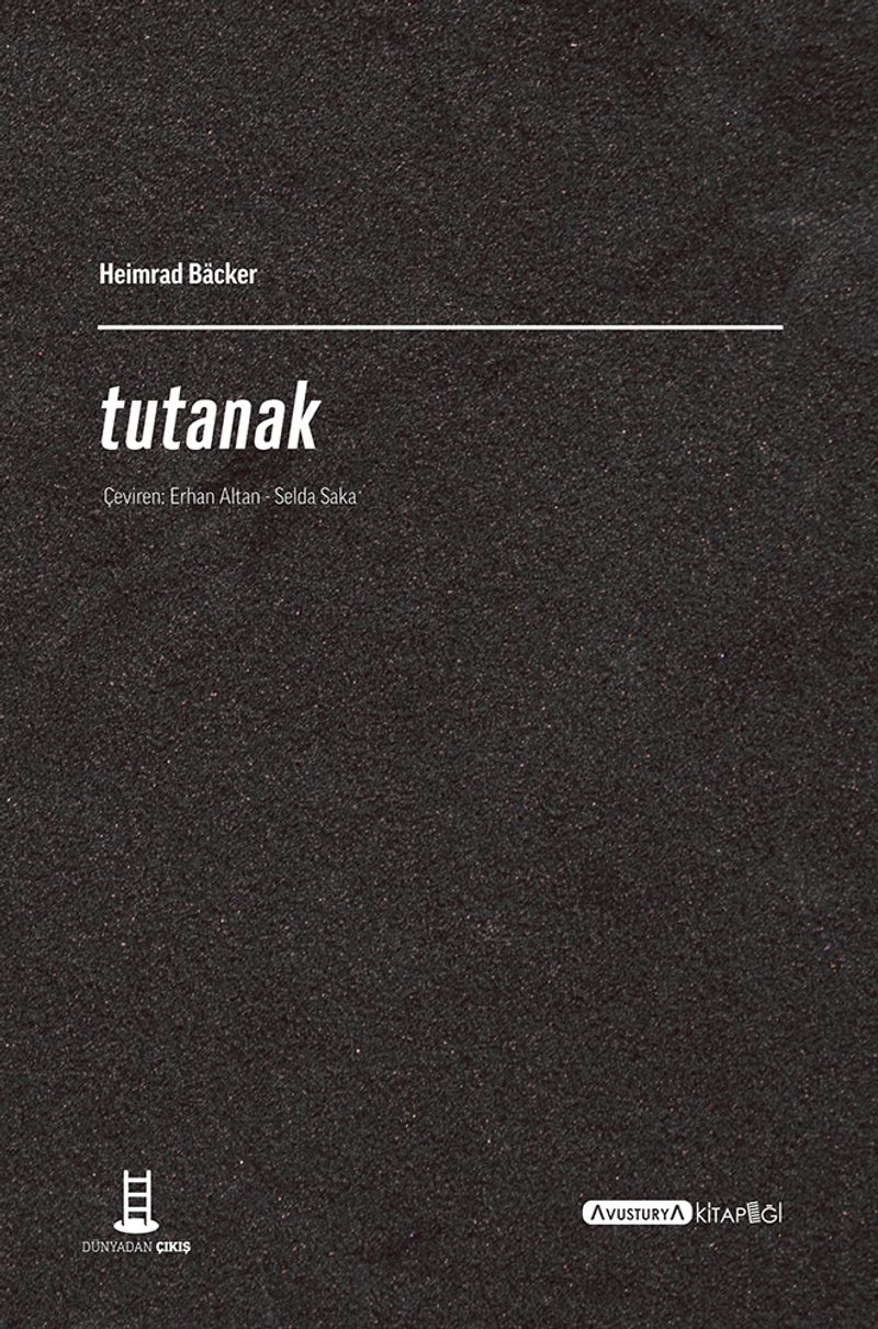 Tutanak kitap kapağı