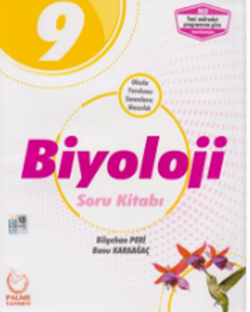 9. Sınıf Biyoloji Soru Kitabı kitap kapağı