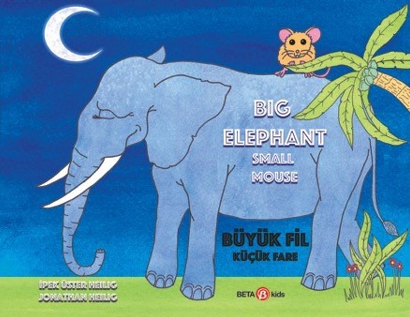 Big Elephant Small Mouse / Büyük Fil Küçük Fare kitap kapağı