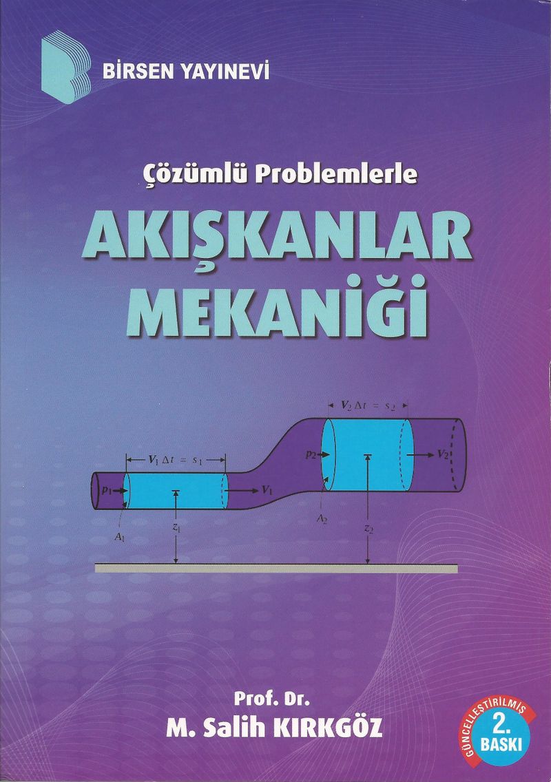 Çözümlü Problemlerle Akışkanlar Mekaniği kitap kapağı