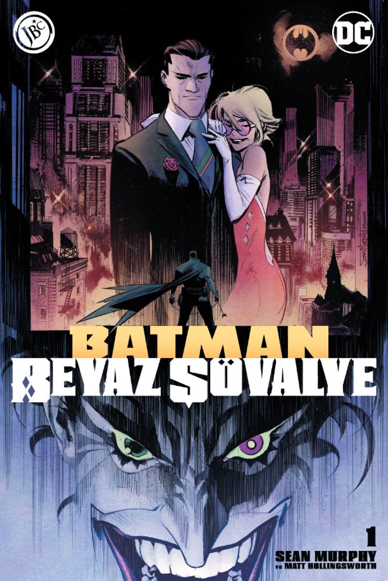 Batman Beyaz Şövalye Sayı 01 kitap kapağı