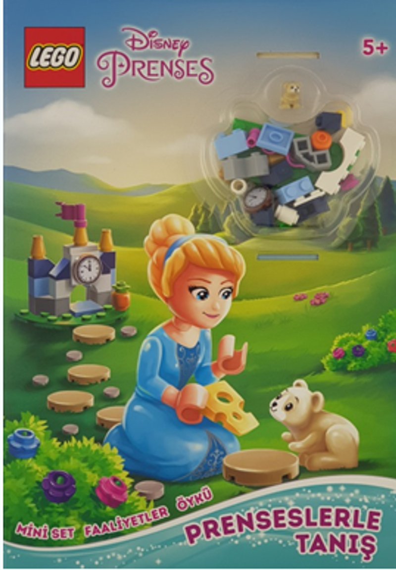 Lego Dısney Prenses Prenseslerle Tanış - Figürlü kitap kapağı