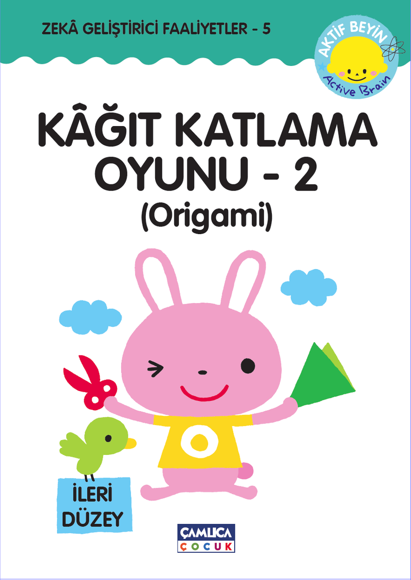 Kağıt Katlama Oyunu 2 (Origami) Zeka Geliştirici Faaliyetler 5 kitap kapağı