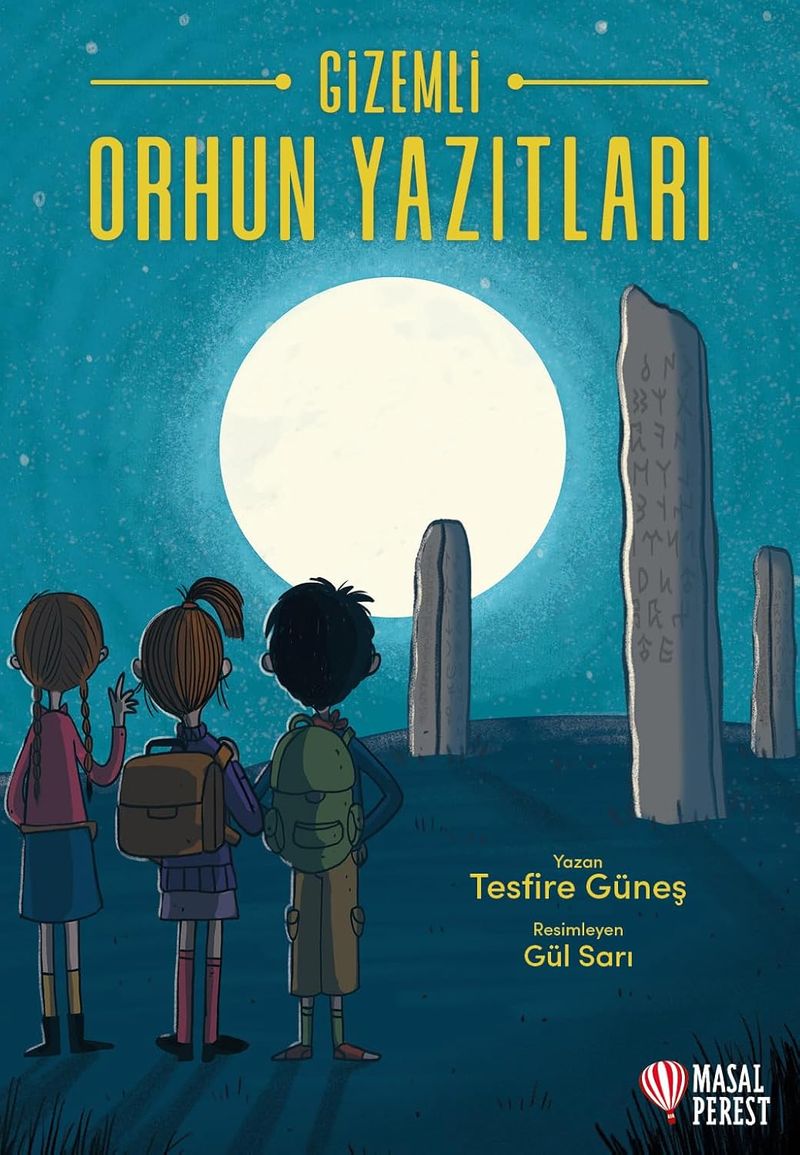 Gizemli Orhun Yazıtları kitap kapağı