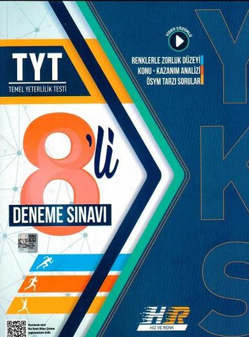 TYT 8'li Deneme kitap kapağı