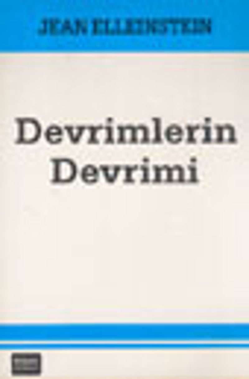 Devrimlerin Devrimi kitap kapağı