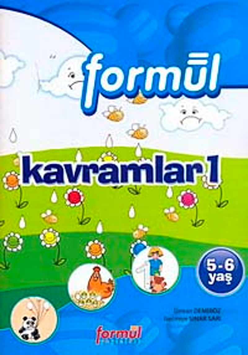 Okul Öncesi 5-6 Yaş: Kavramlar 1 kitap kapağı