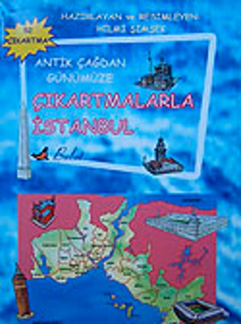 Antik Çağdan Günümüze Çıkartmalarla İstanbul (52 Çıkartma) kitap kapağı