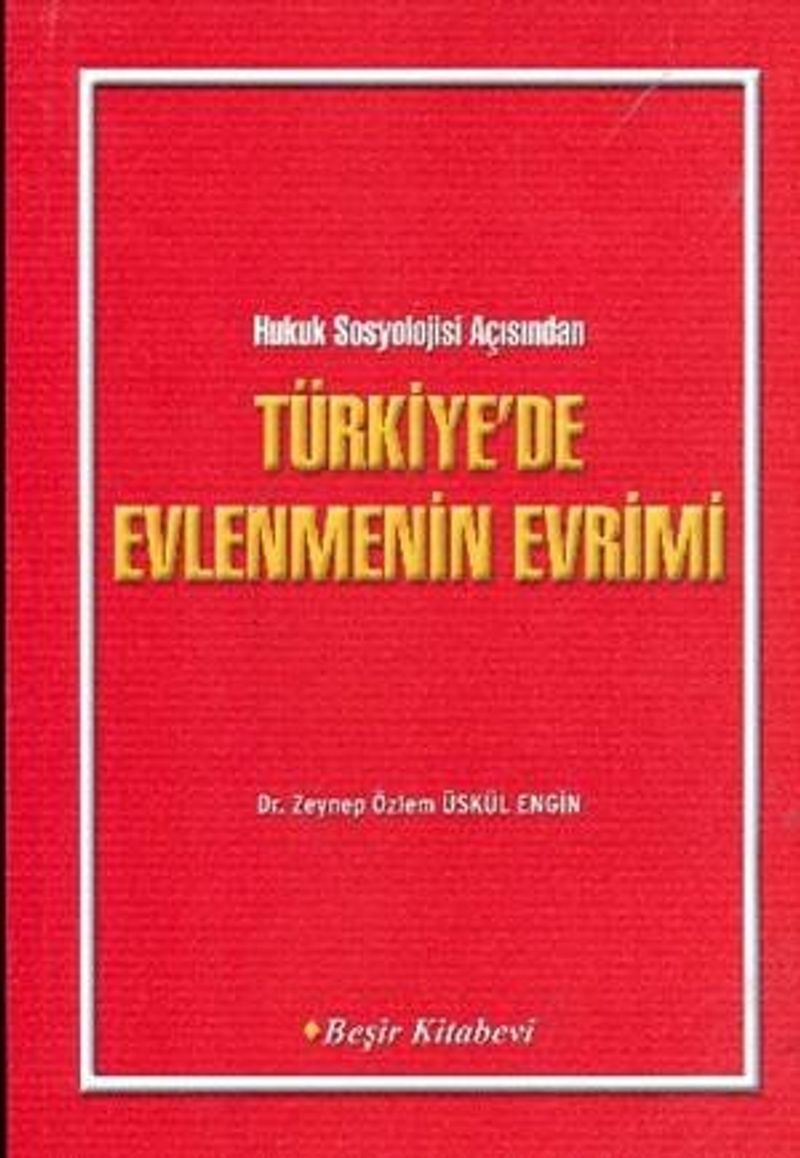 Türkiye'de Evlenmenin Evrimi kitap kapağı