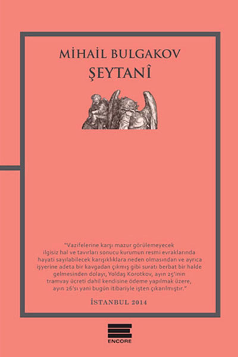 Şeytani kitap kapağı