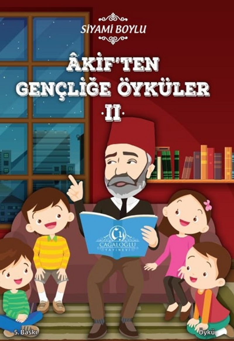 Akif'ten Gençliğe Öyküler II kitap kapağı