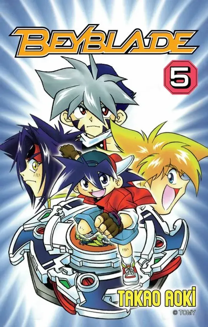 Beyblade Cilt 5 kitap kapağı