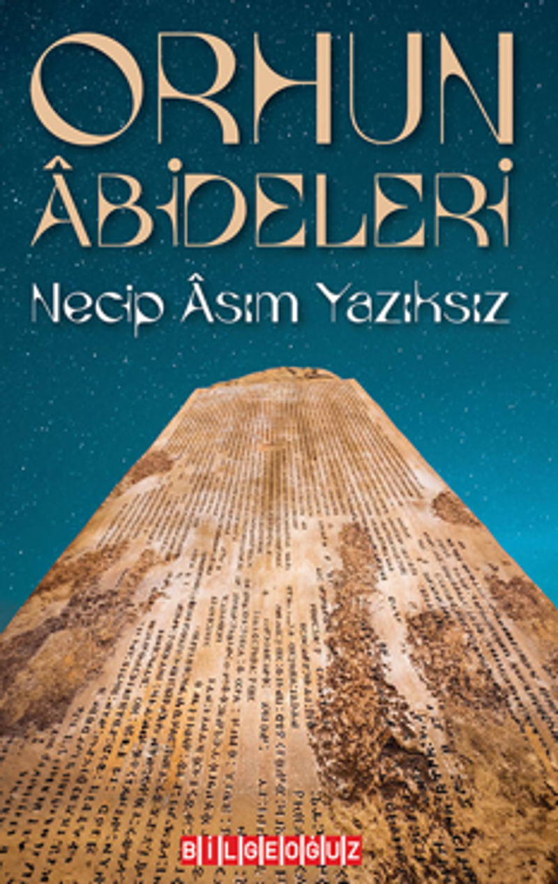 Orhun Abideleri kitap kapağı