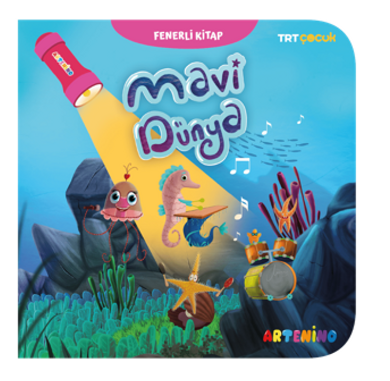 Mavi Dünya - Trt Çocuk Fenerli Ara-Bul Hikaye Kitabı kitap kapağı