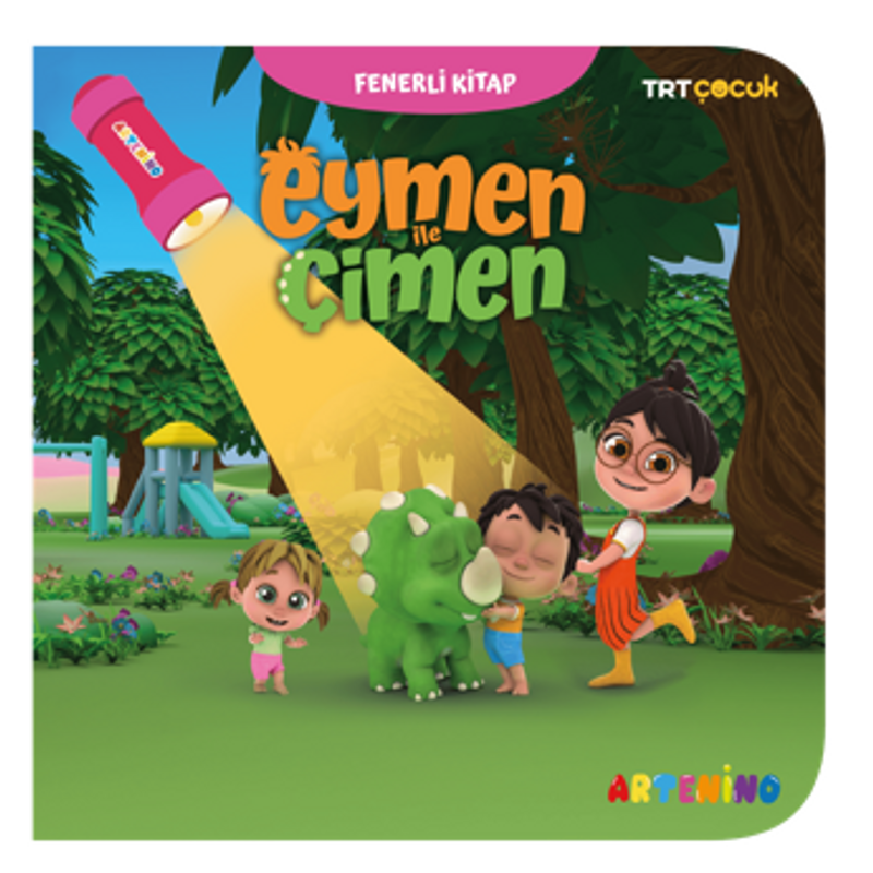 Eymen ile Çimen - Trt Çocuk Fenerli Ara-Bul Hikaye Kitabı kitap kapağı