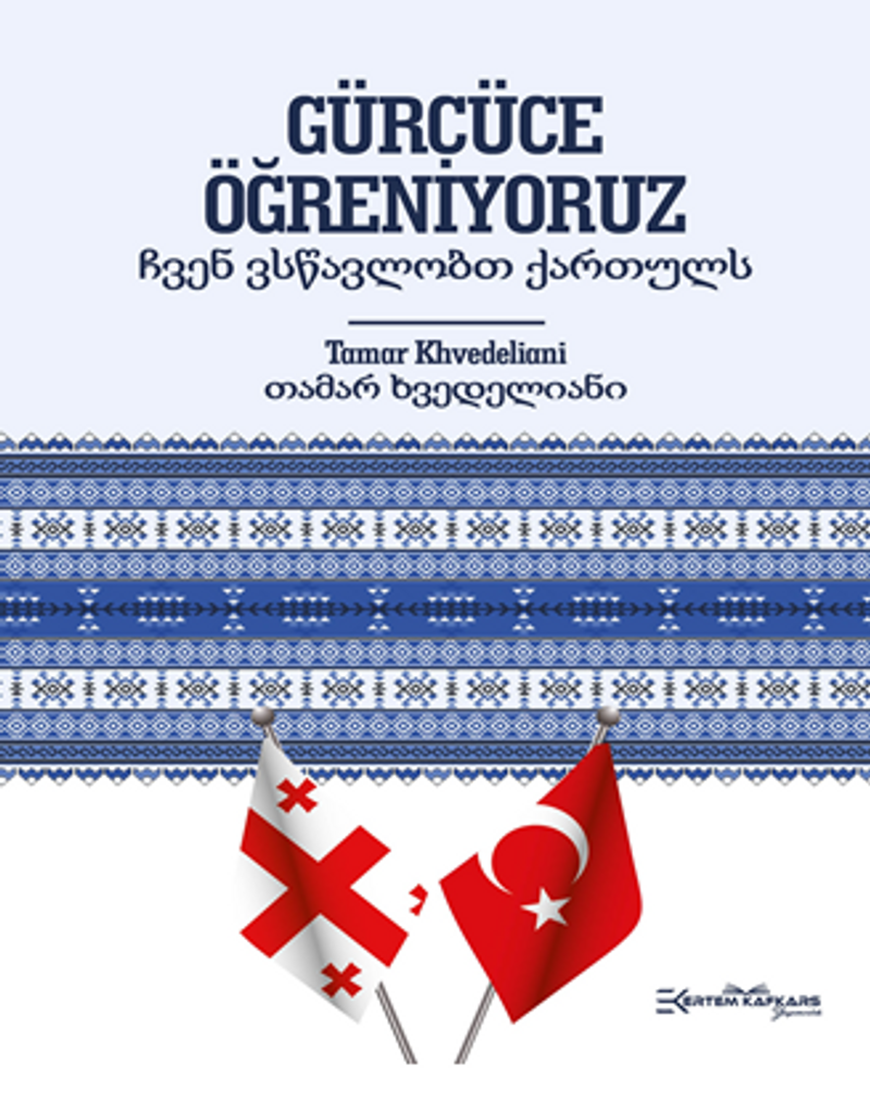Gürcüce Öğreniyoruz kitap kapağı