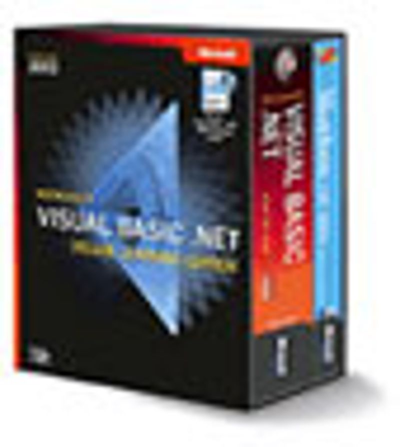Microsoft® Visual Basic® .NET Deluxe Learning Edition-Version 2003 kitap kapağı