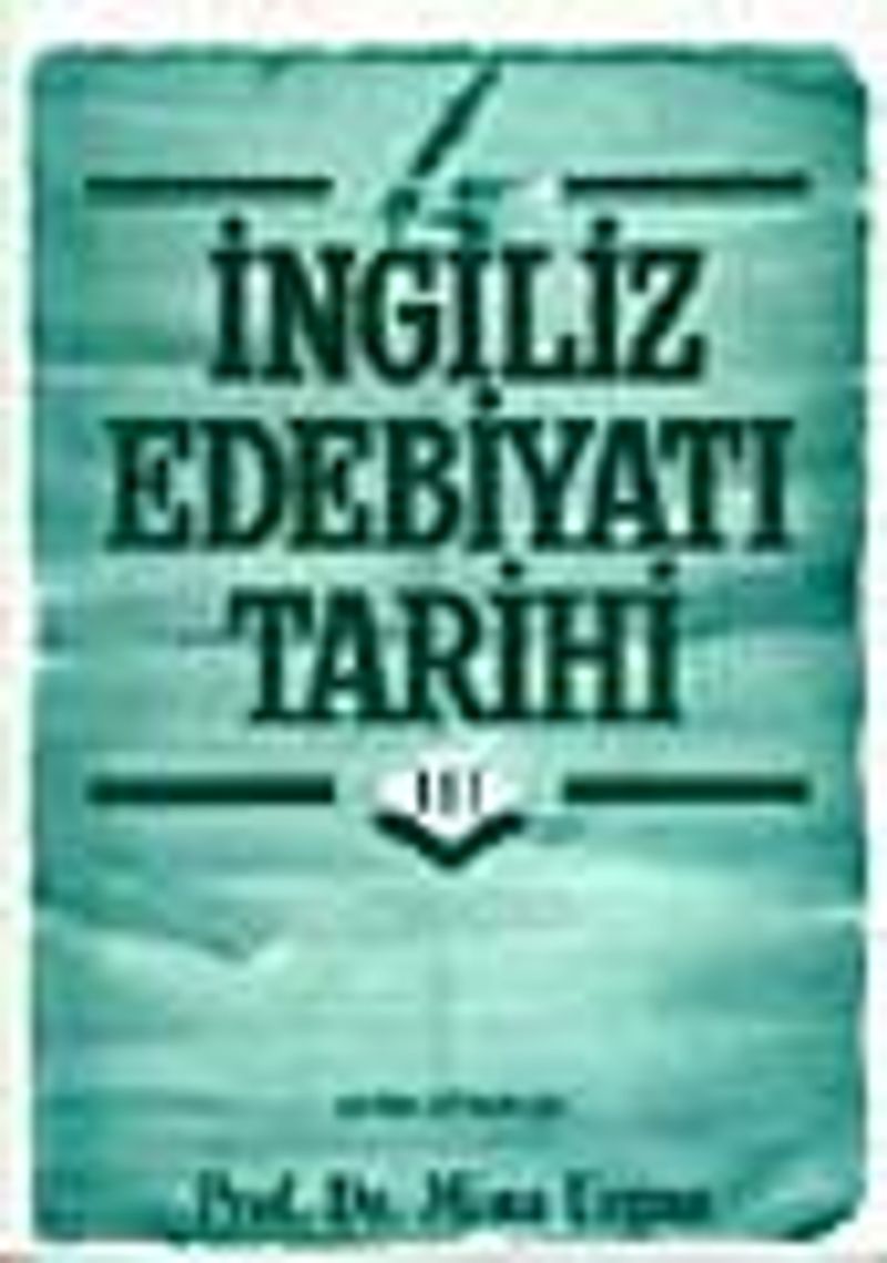 İngiliz Edebiyatı-3 kitap kapağı