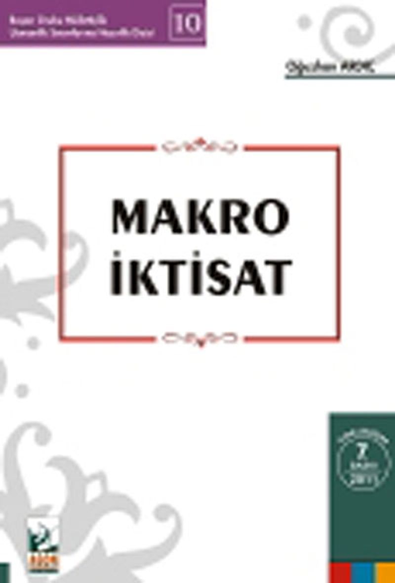 Makro İktisat kitap kapağı