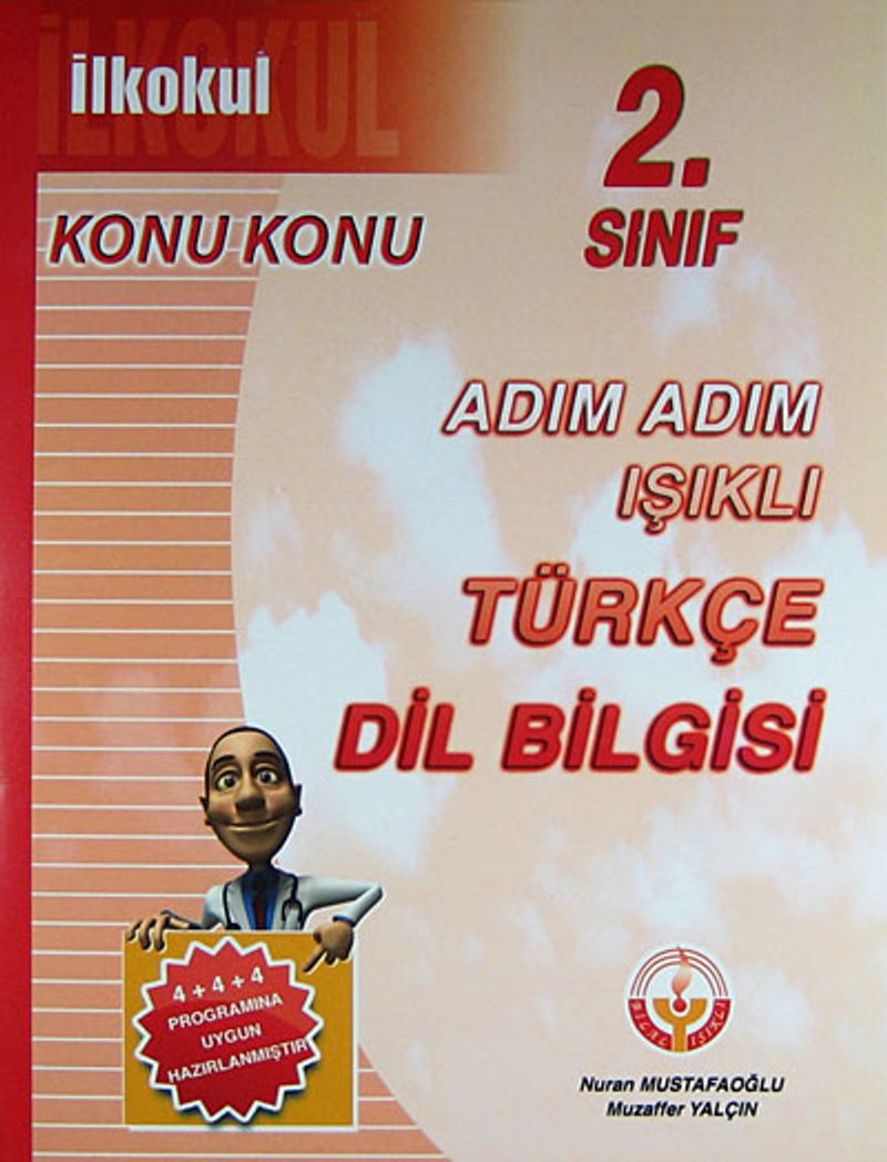 İlkokul 2. Sınıf Konu Konu Adım Adım Işıklı Türkçe - Dil Bilgisi kitap kapağı