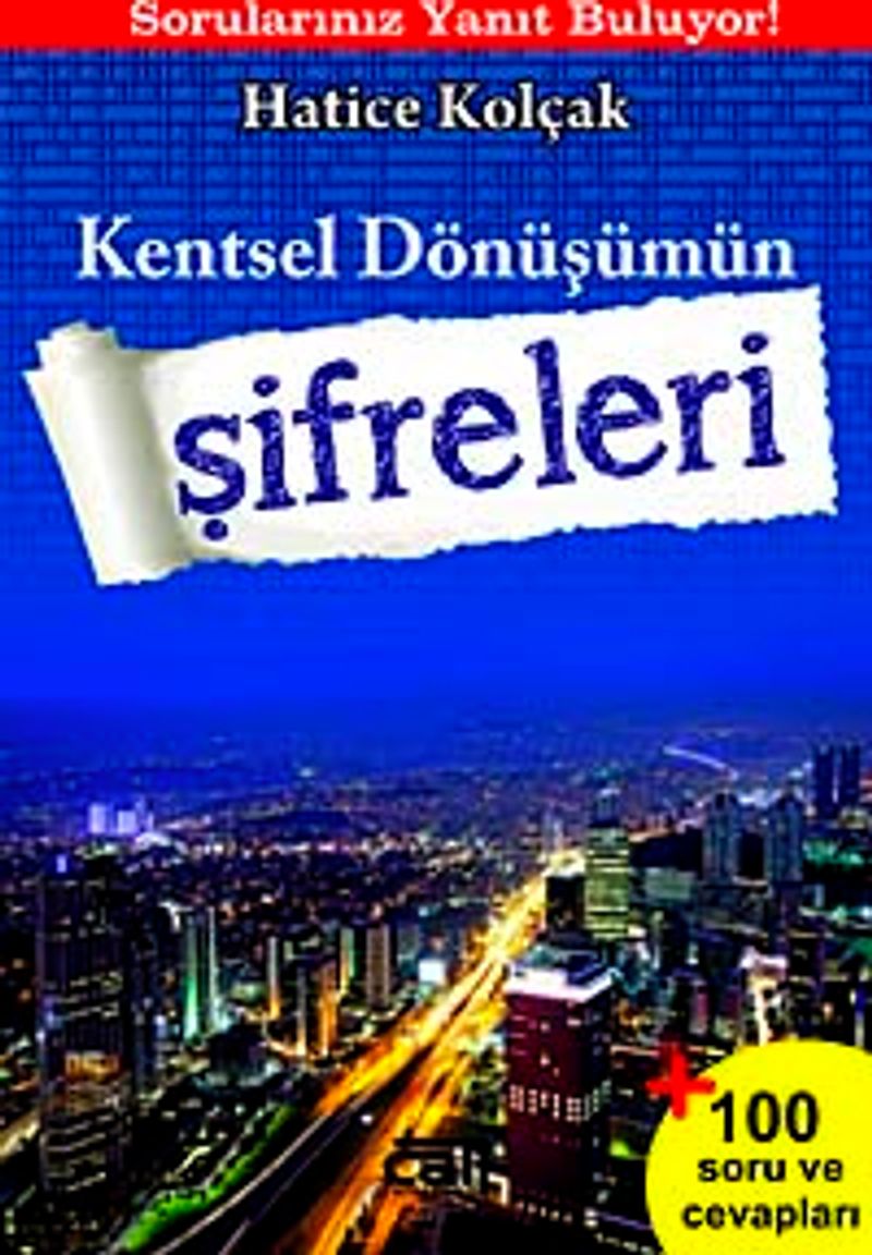 Kentsel Dönüşümün Şifreleri kitap kapağı