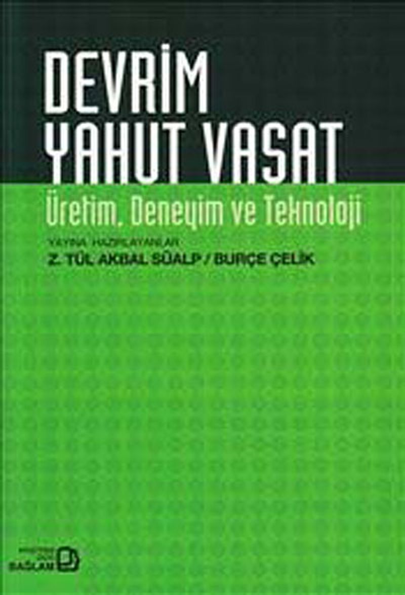 Devrim Yahut Vasat kitap kapağı