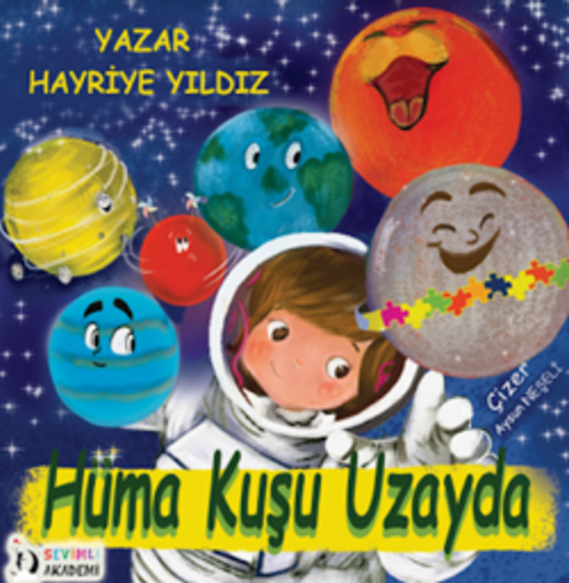 Hüma Kuşu Uzayda kitap kapağı